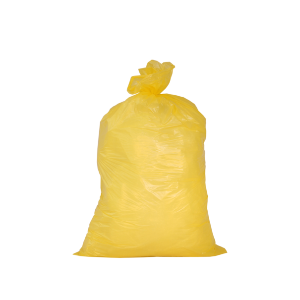 Afvalzak 80 x 110 T25 Geel 300 stuks