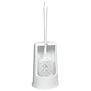 Toiletborstelgarnituur hoog model wit