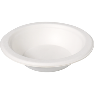 Suikerriet schaal wit 500 ml. ds. 500 pc