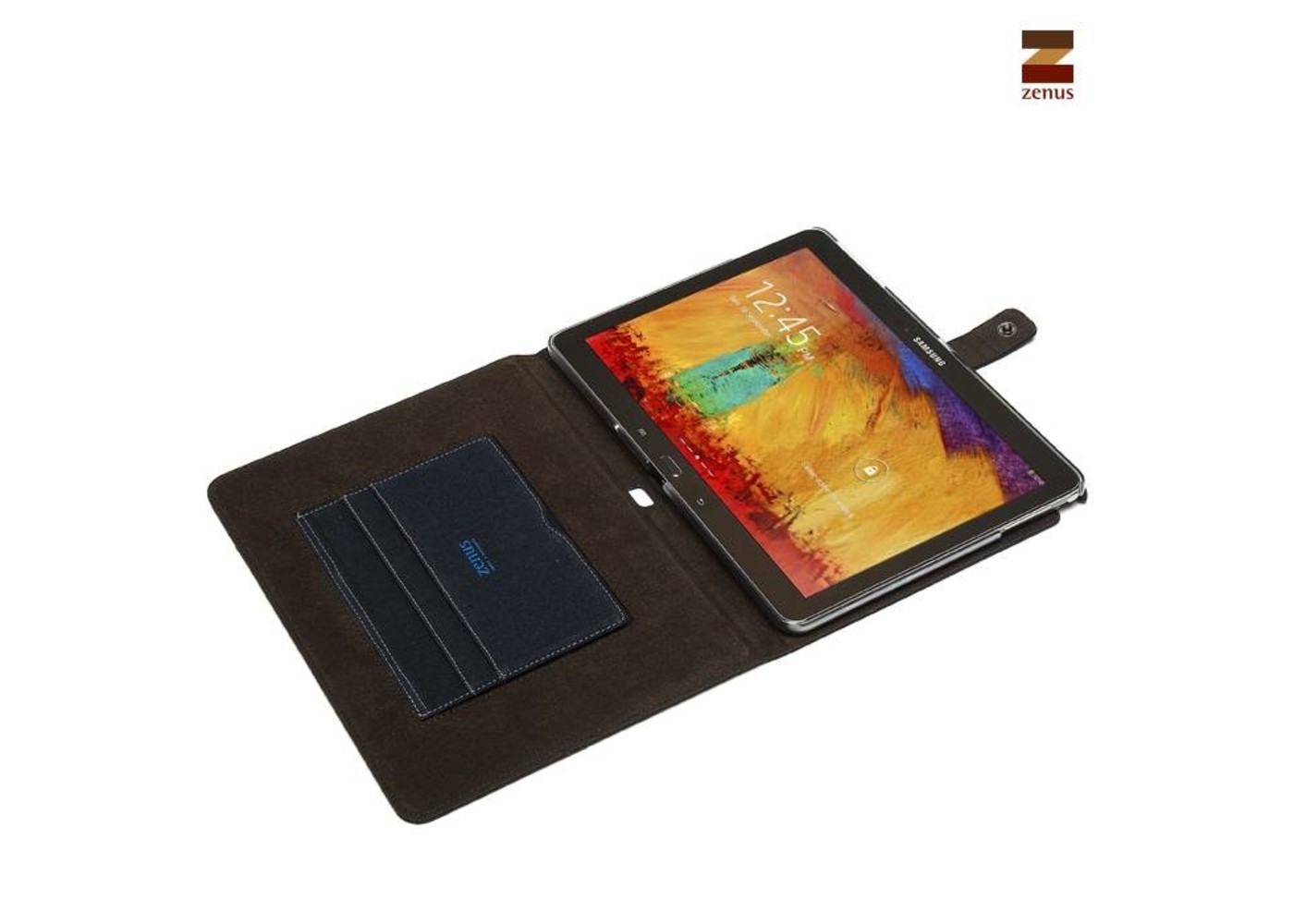 Zenus Galaxy Note 10.1  Masstige Cambridge Diary Series -Navy