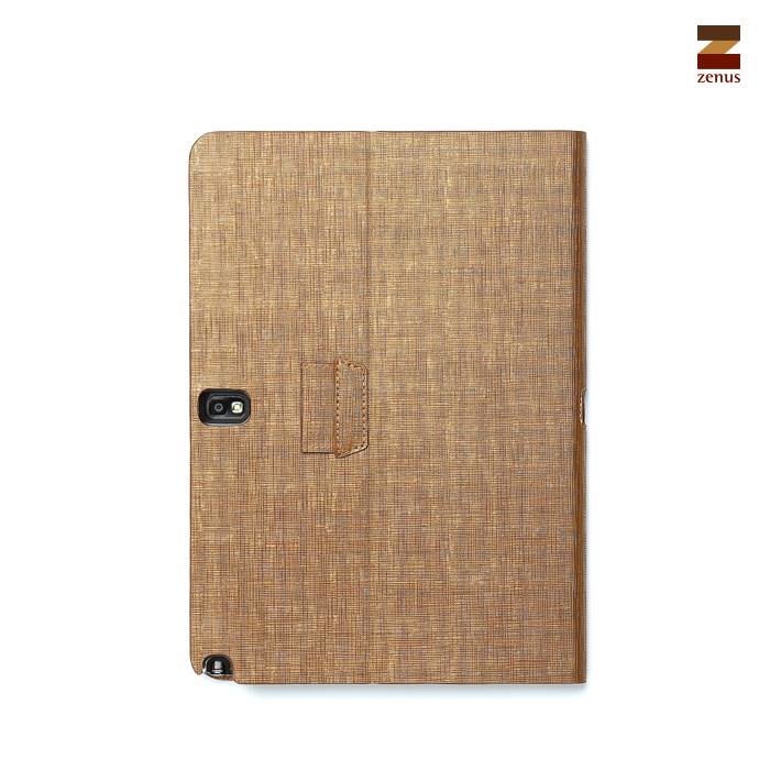 Zenus Galaxy Note 10.1  Masstige Crosshatch Diary Series -Gold Brown