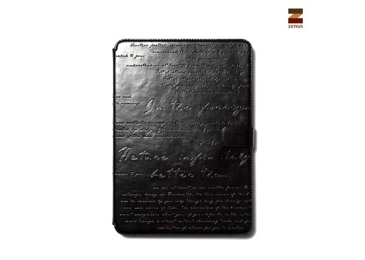 Zenus Galaxy Note 10.1 Masstige Lettering Diary Series -Black