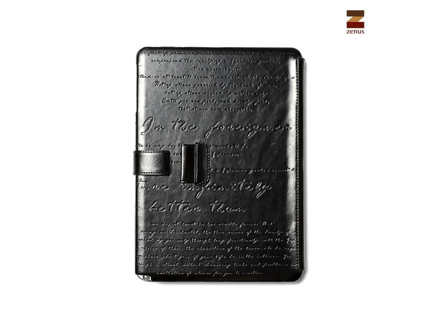 Zenus Galaxy Note 10.1 Masstige Lettering Diary Series -Black