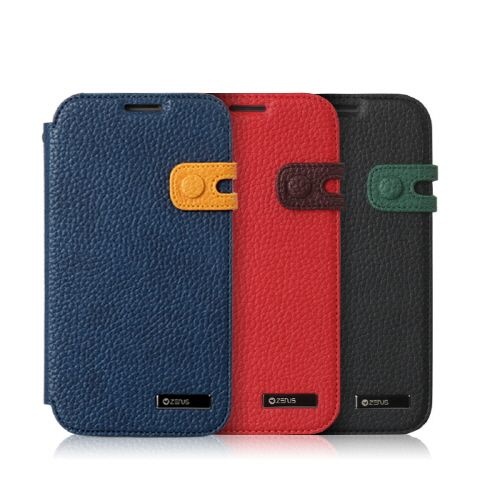 Zenus Galaxy Note 2 Masstige Color Edge Diary Series -Navy