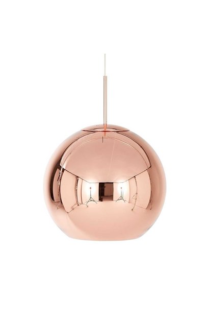 Copper Round led hanglamp ¯25