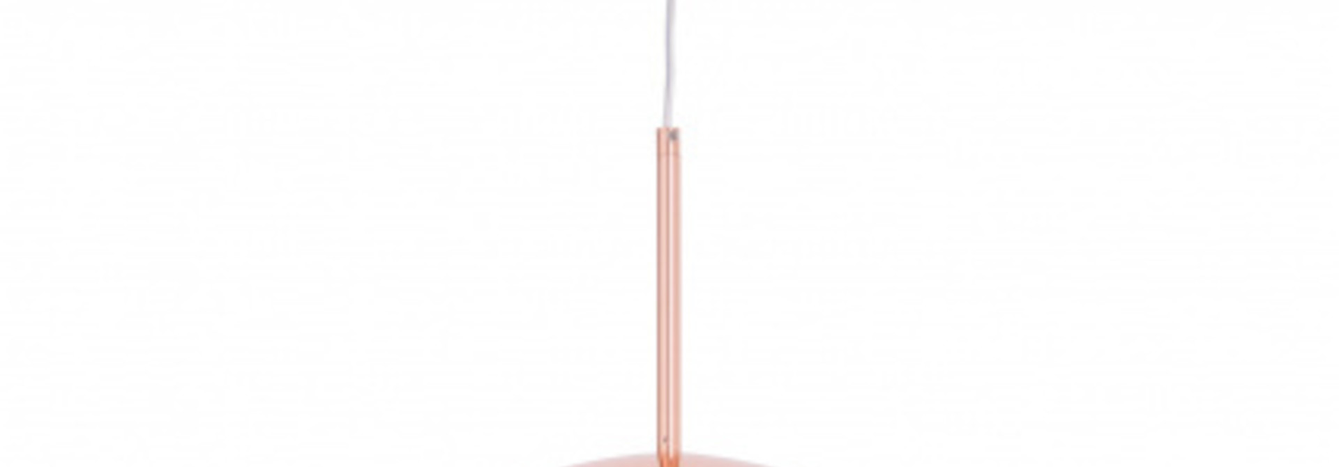 Copper Wide led hanglamp ¯55