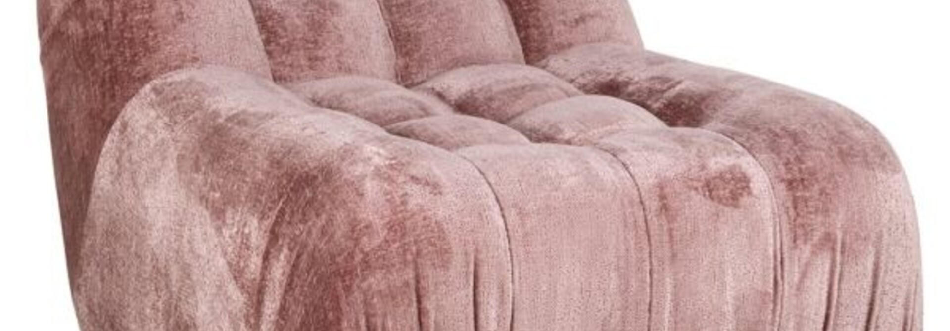 Draaifauteuil Rosy rose chenille (Bergen 705 rose chenille)