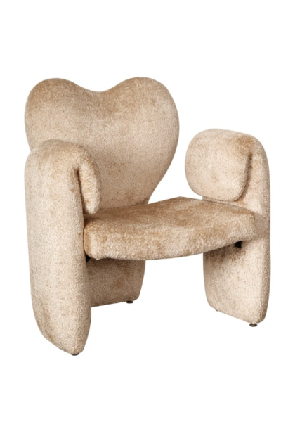 Fauteuil Didi natural sheep (Sheep 01 natural)