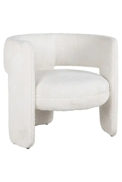 Fauteuil Lima sheep white (Sheep 02 white)