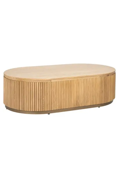 Salontafel Belfort capsule (Natural oak)