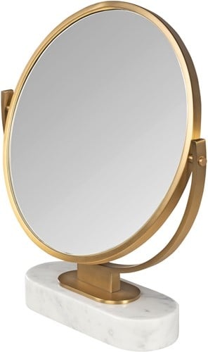 Table Mirror Lune Gold-1