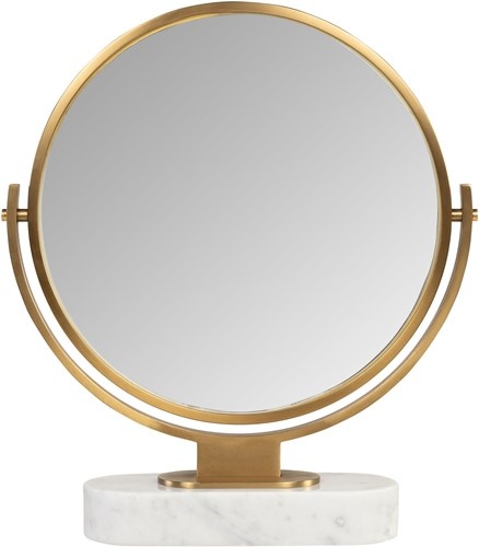 Table Mirror Lune Gold-2