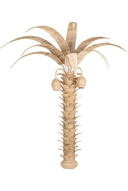 Palm Tree Wall Lamp Rattan