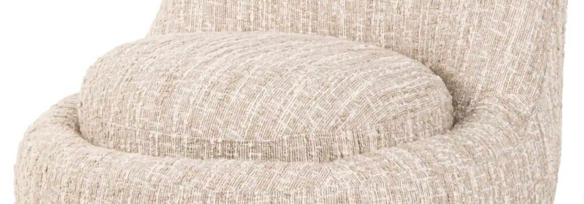Lounge stoel Arlanda beige angora