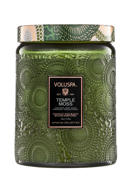 Temple Moss Large Jar Candle