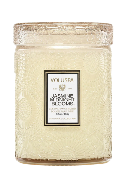 Jasmine Midnight Blooms Small Jar Candle