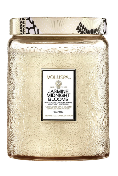Jasmine Midnight Blooms Large Jar Candle