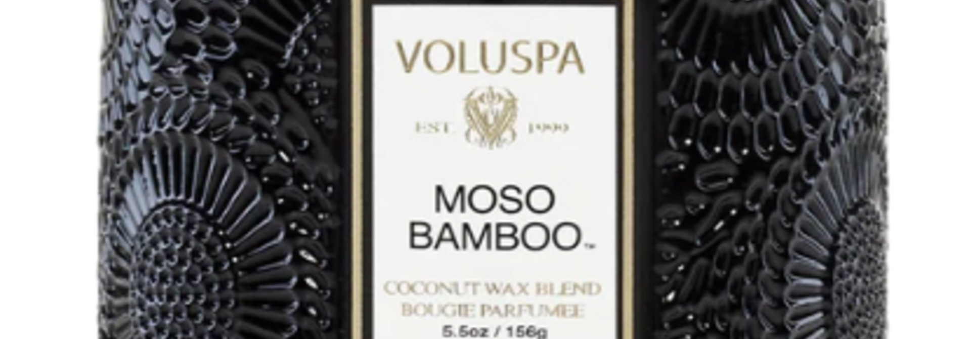 Moso Bamboo Small Jar Candle