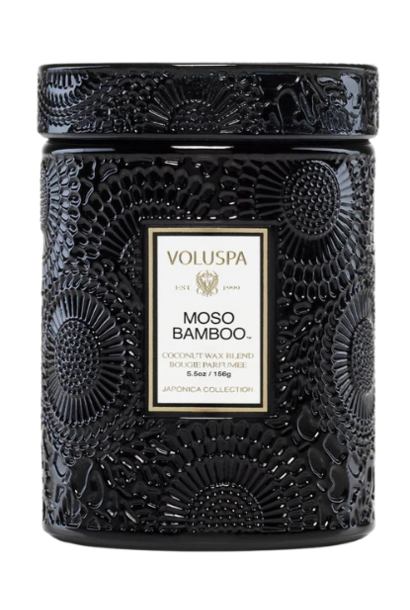 Moso Bamboo Small Jar Candle