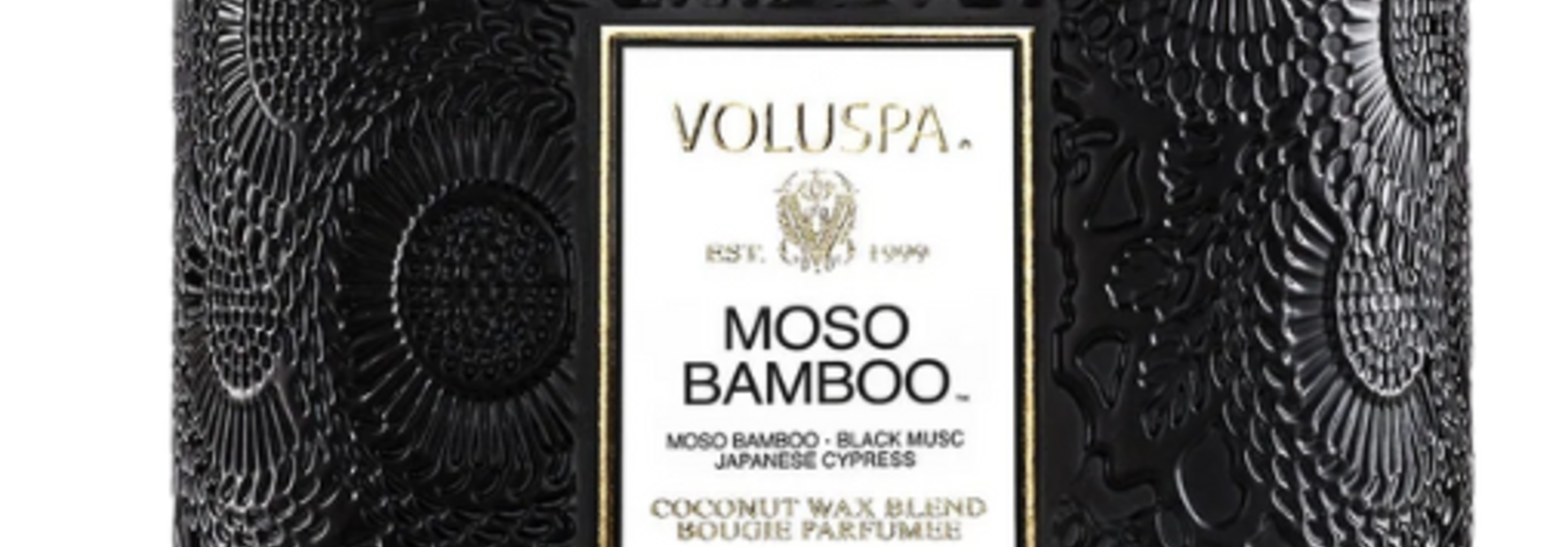 Moso Bamboo Large Jar Candle