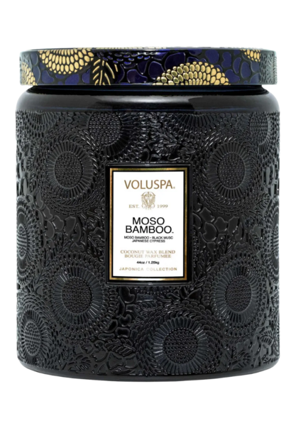 Moso Bamboo  Luxe Jar Candle