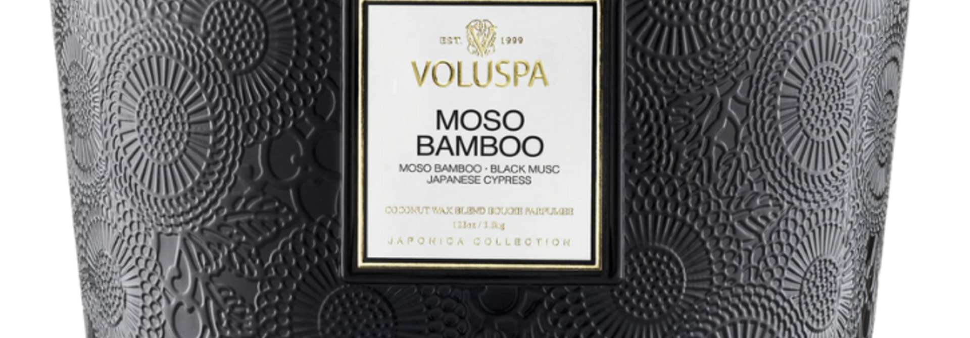 Moso Bamboo 5 Wick Hearth Candle