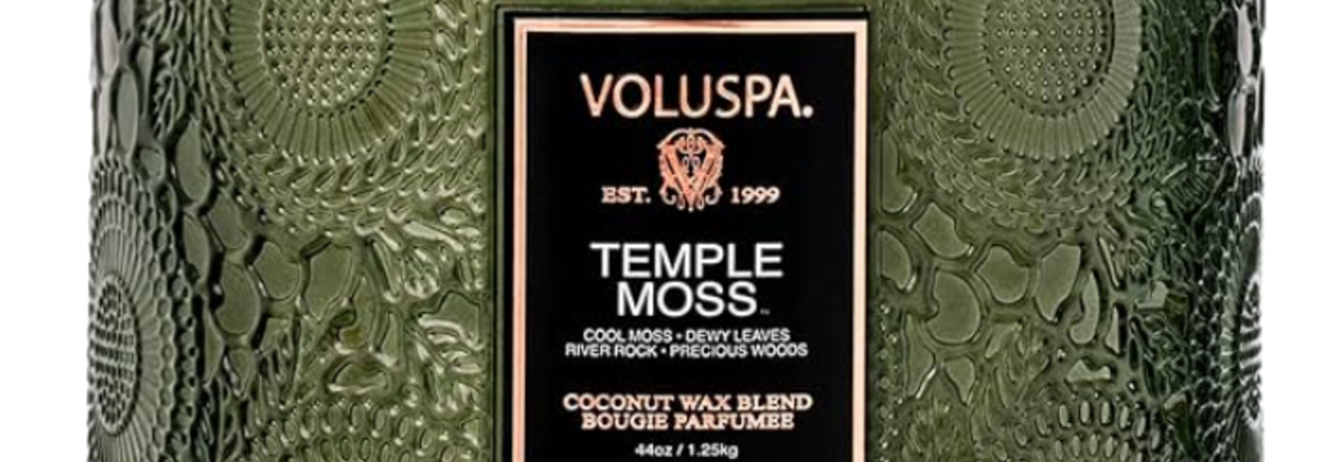 Temple Moss Luxe Jar Candle