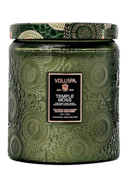 Temple Moss Luxe Jar Candle