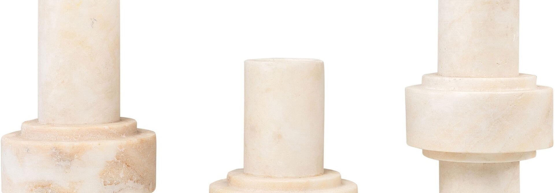 Onyx Vases Set of 3
