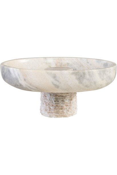 Chisel Pedestal Bowl
