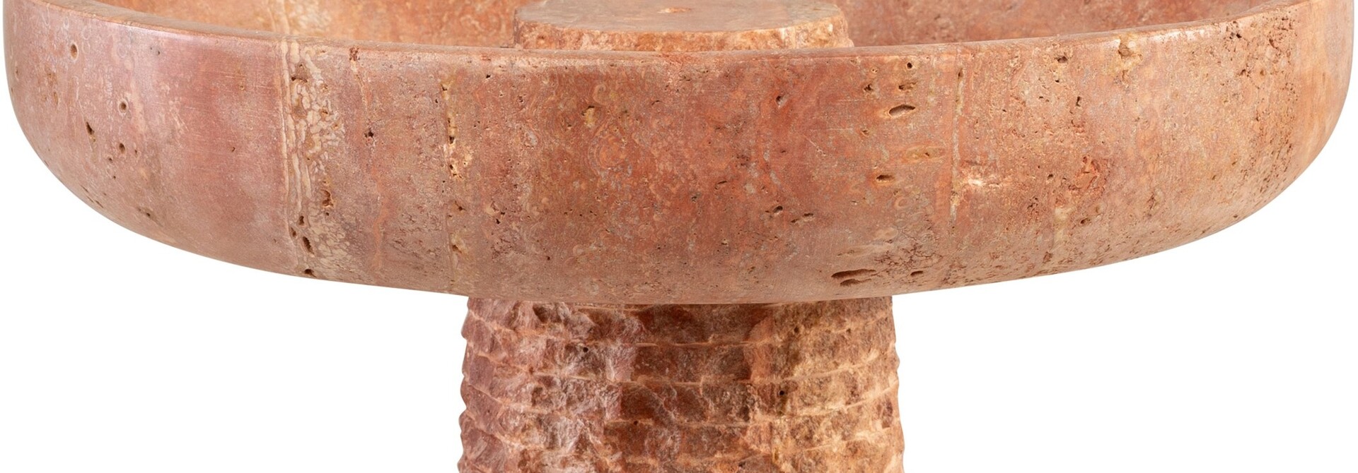 Chisel Pedestal Bowl