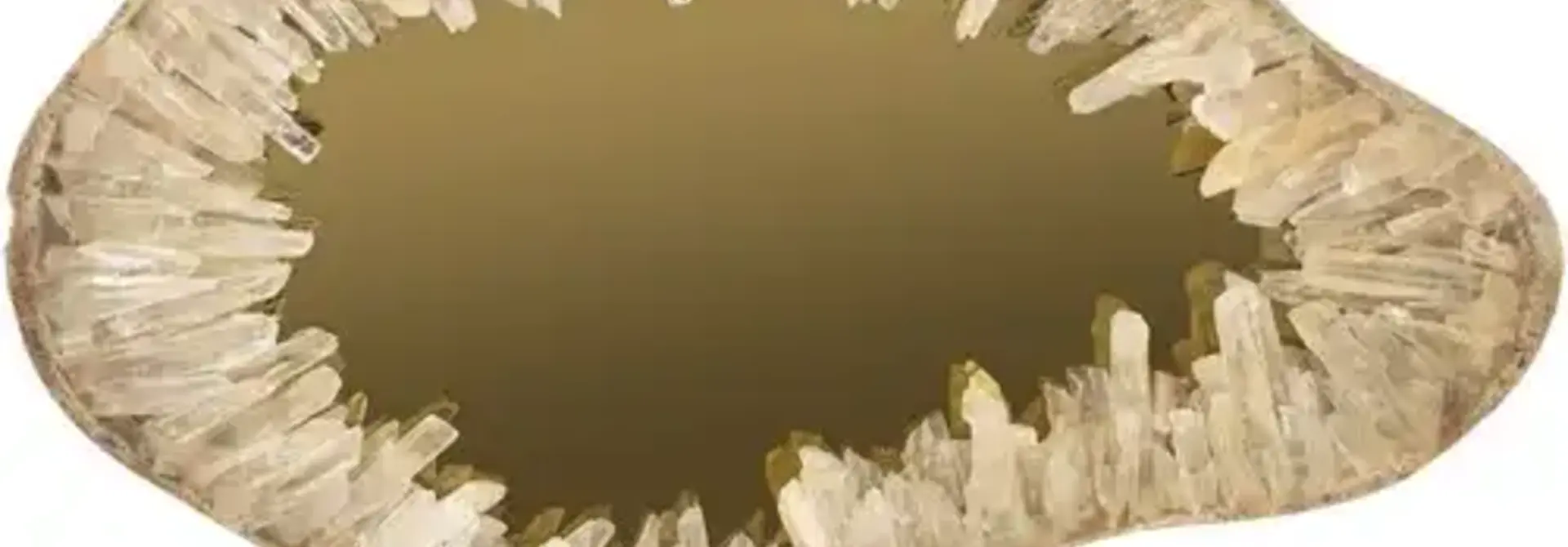 Natural Quartz Mirror Medium