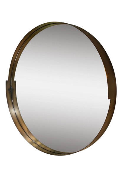 Harvey spiegel rond brons