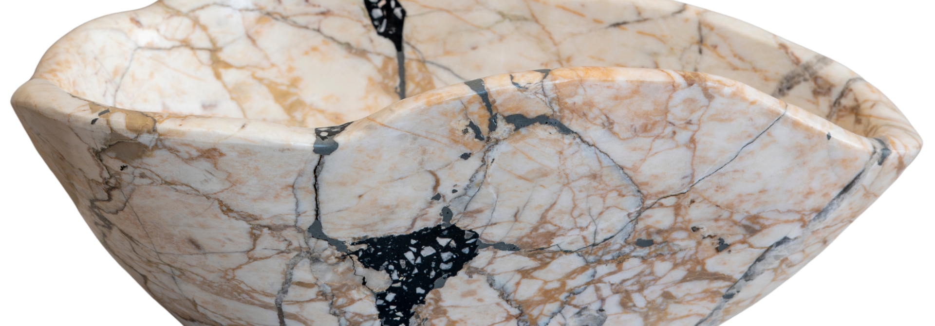 Massieve schaal marmer