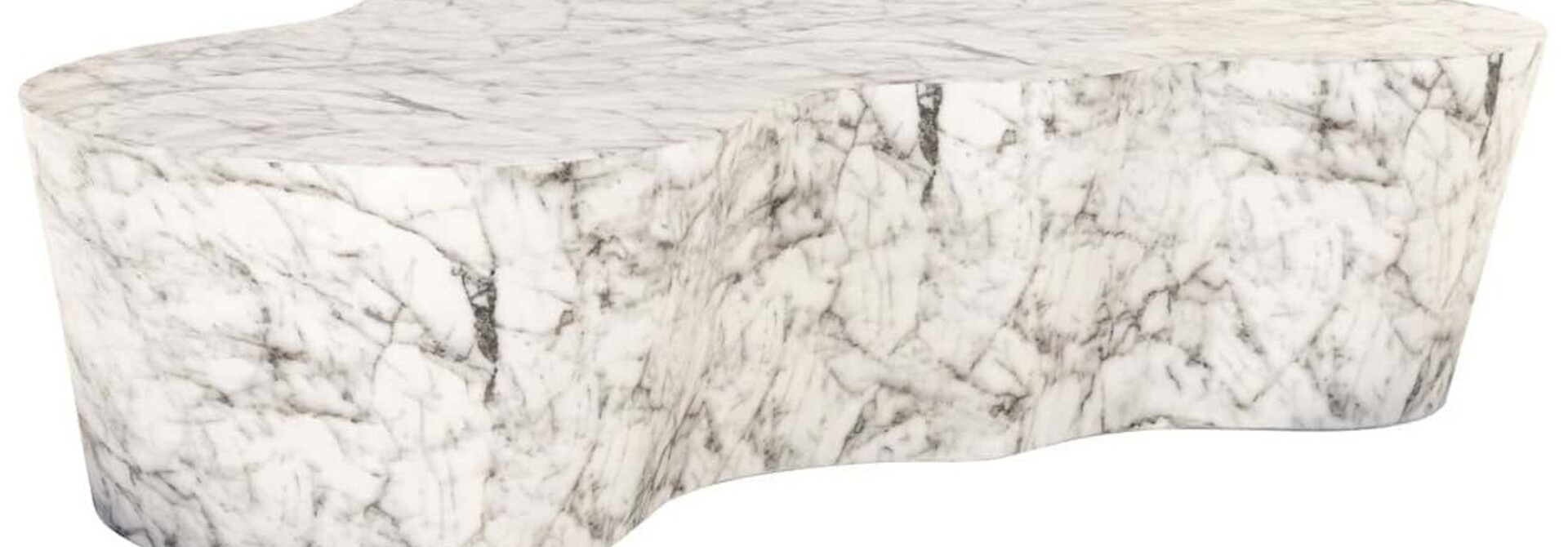 Buiten salontafel marble look