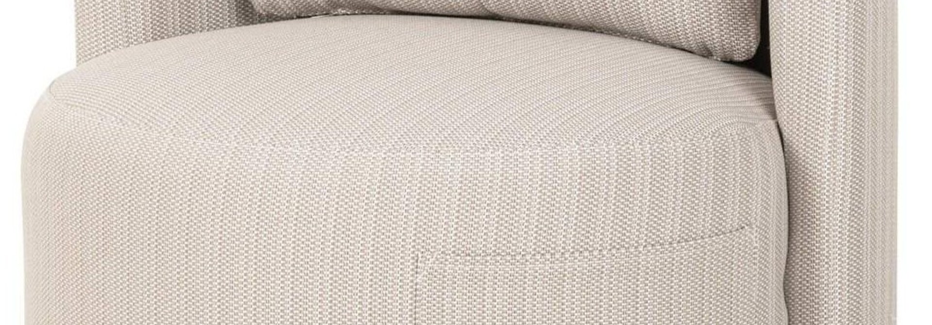 Outdoor eetkamerstoel Marlin beige swivel