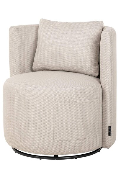 Outdoor eetkamerstoel Marlin beige swivel