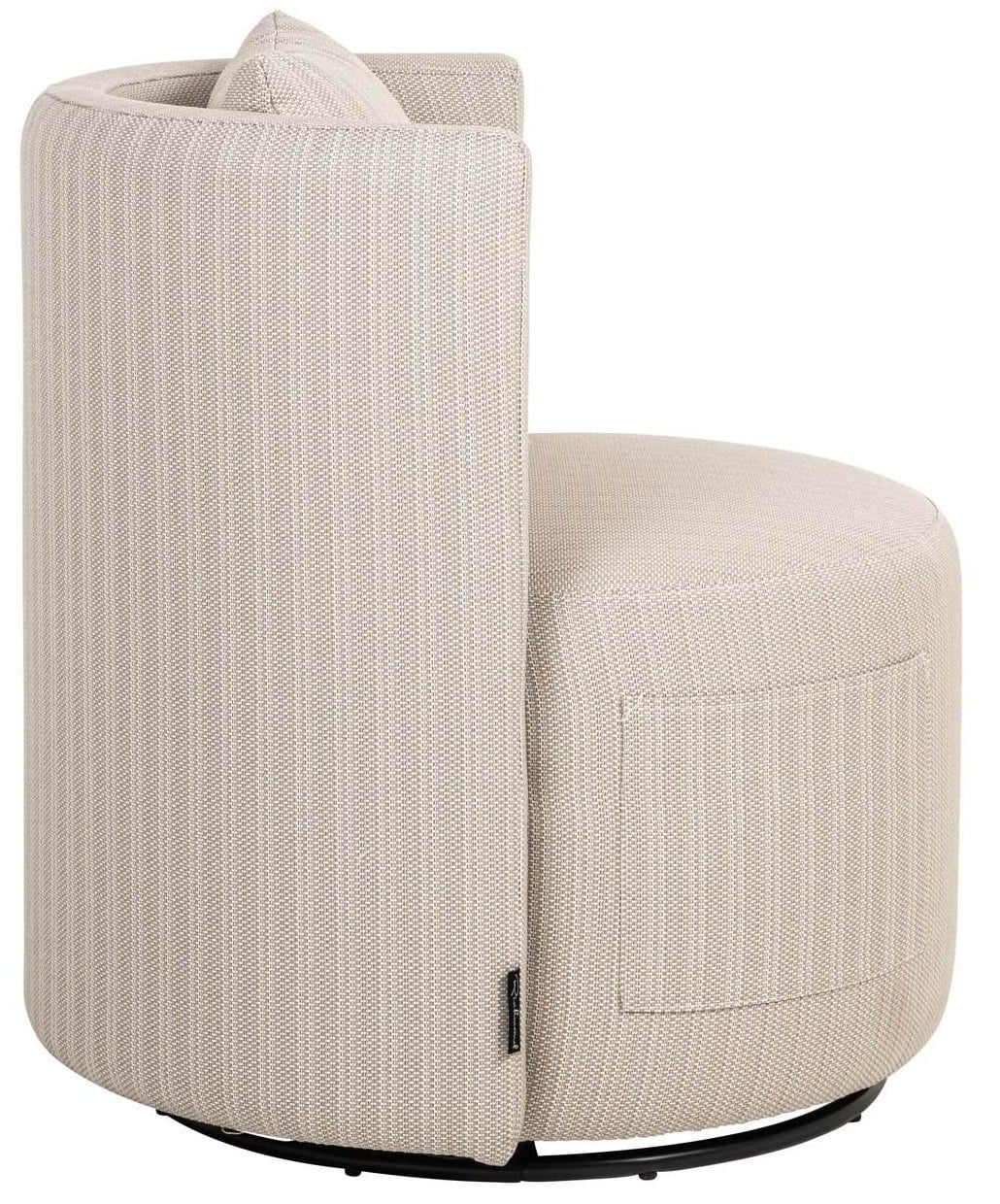 Outdoor eetkamerstoel Marlin beige swivel-4