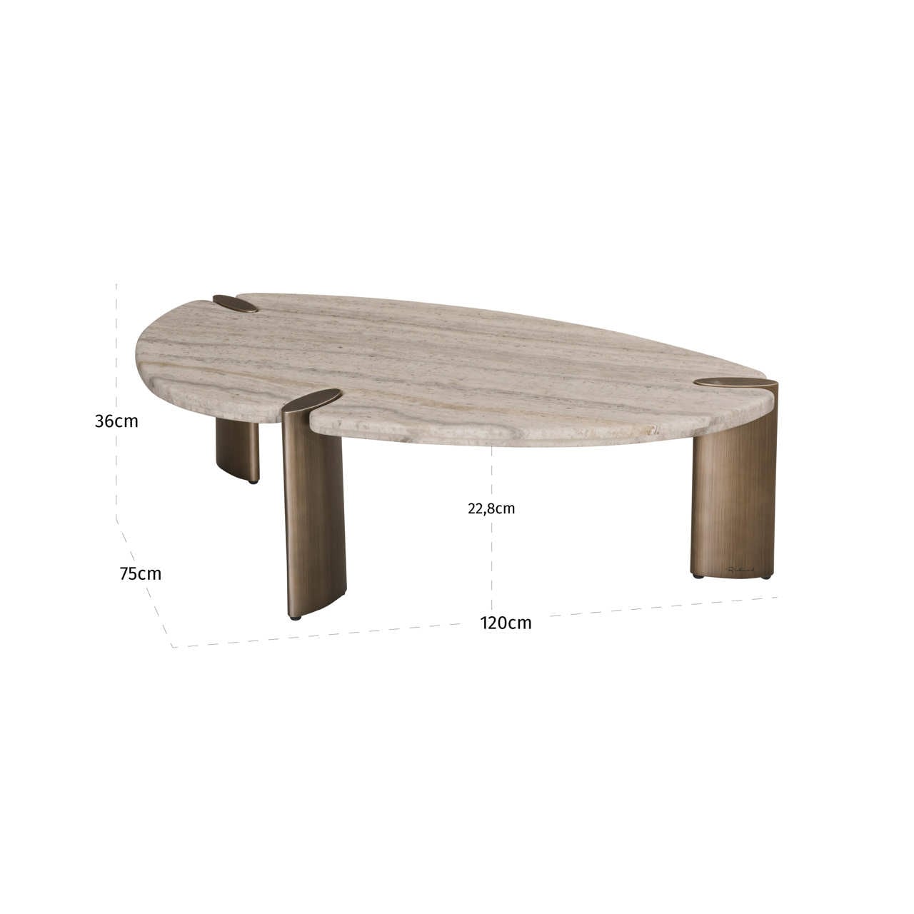 Coffee table Arcadia grey-4
