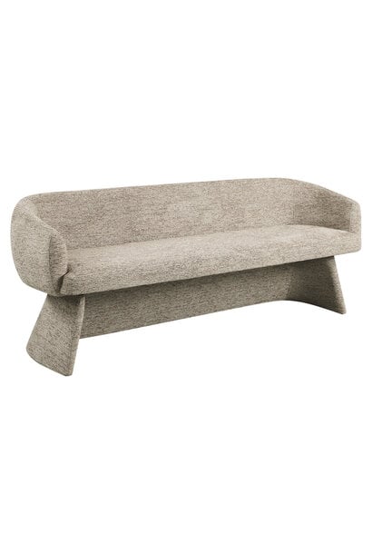 Dining bench Quiriro mocca linear