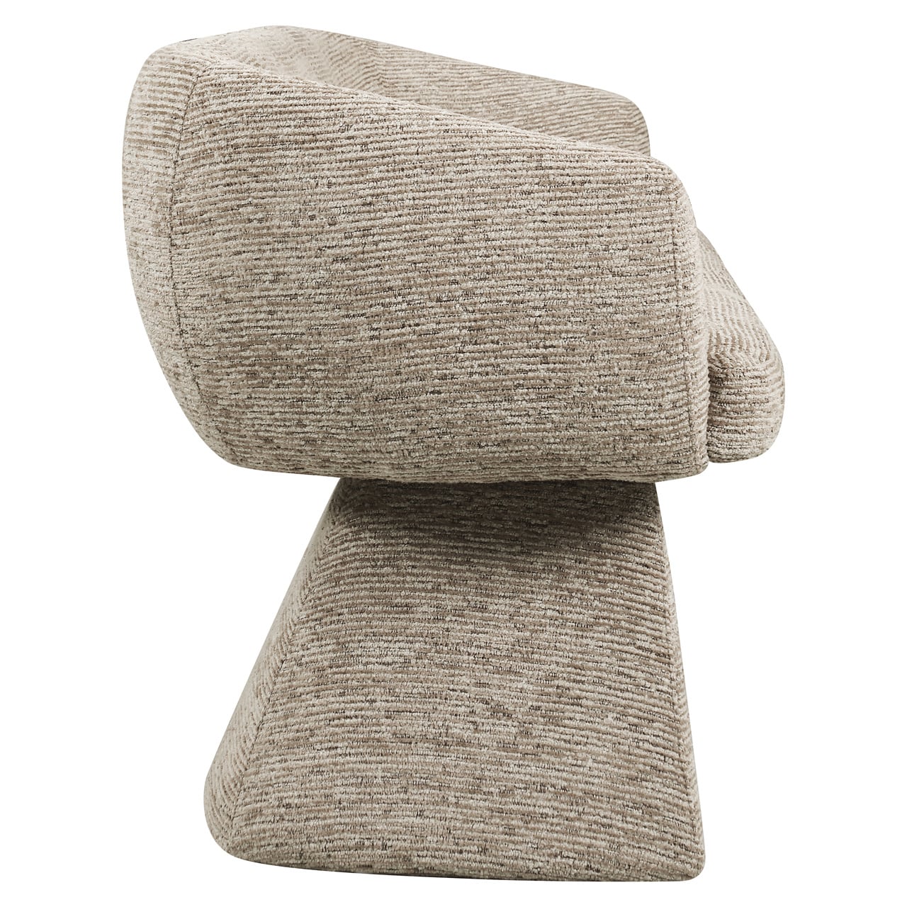 Dining bench Quiriro mocca linear-2