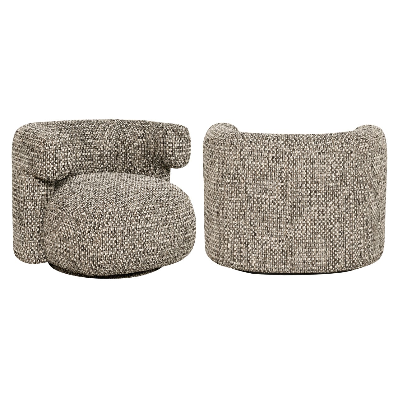 Lounge chair Talley cobblestone swivel-2
