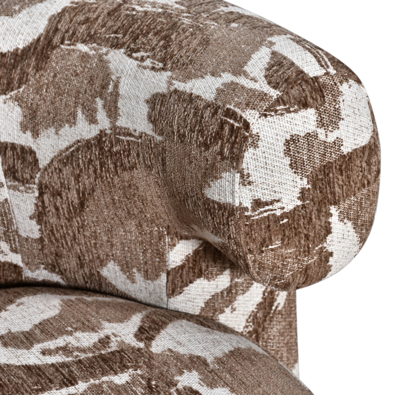 Lounge chair Talley brown nature swivel-4