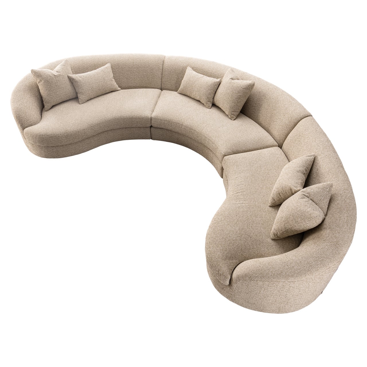 Sofa Morena cream blockweave-2