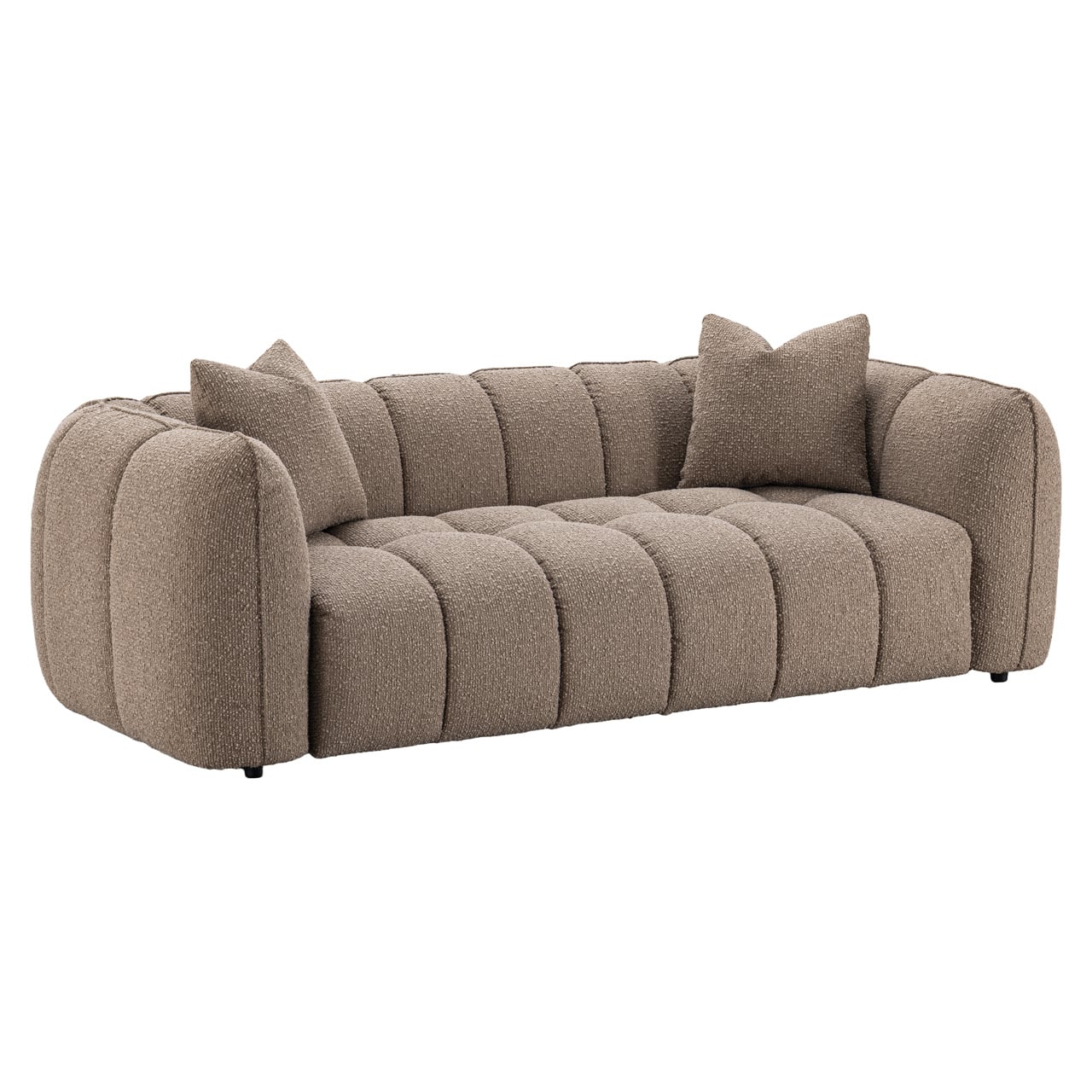 Sofa Hogan mocca chunky 3-seater fire retardant-1