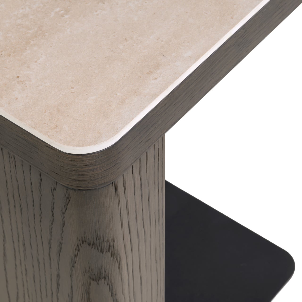 Sofa side table Nando brown-2