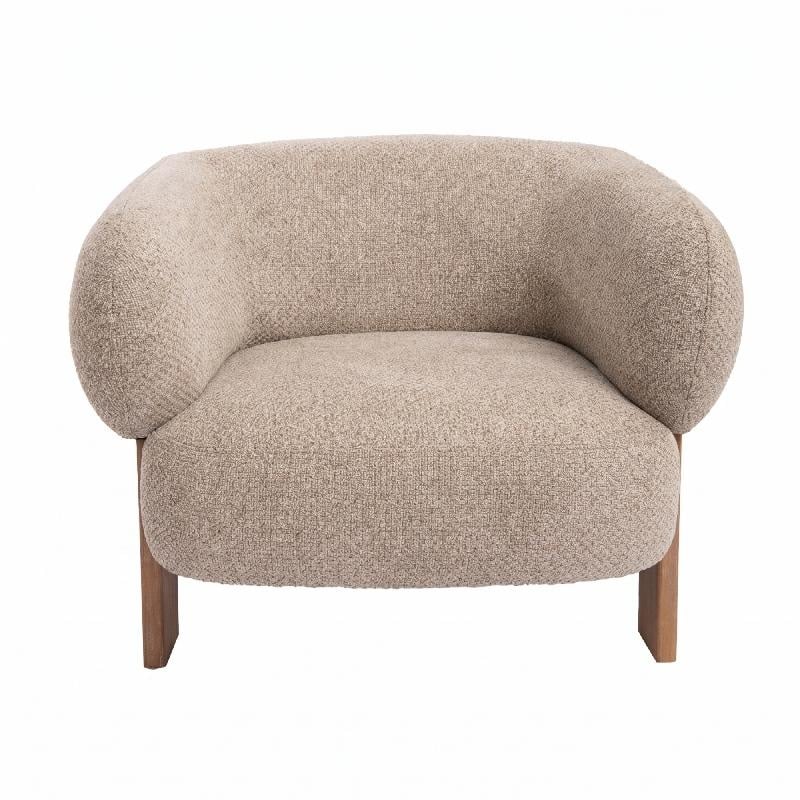 Nomy Taupe fauteuil opulence 8 rubber wood-1