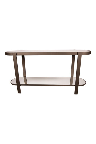 Yozan Console table mirror metal legs
