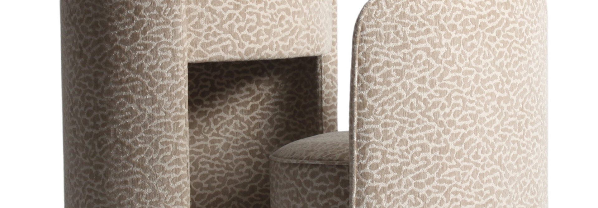 Desk Roxenne beige leopard dressing table