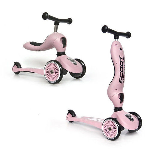 scoot & ride SCOOT AND RIDE HIGHWAYKICK 1 - ROSE